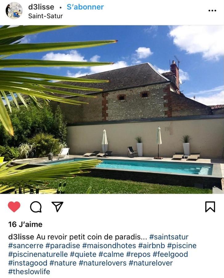 Villa Marlise Chambre Hotes Saint-Satur Ngoại thất bức ảnh
